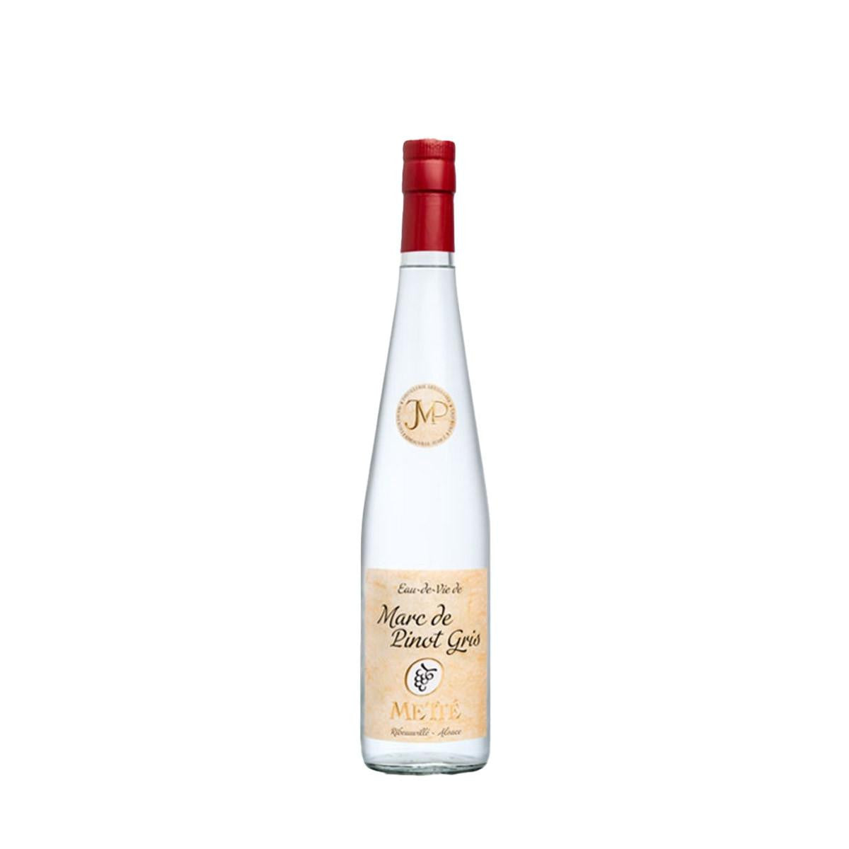 Distillateur d'Alsace Marc de Pinot gris Jean Paul Metté Artisan 70 Cl