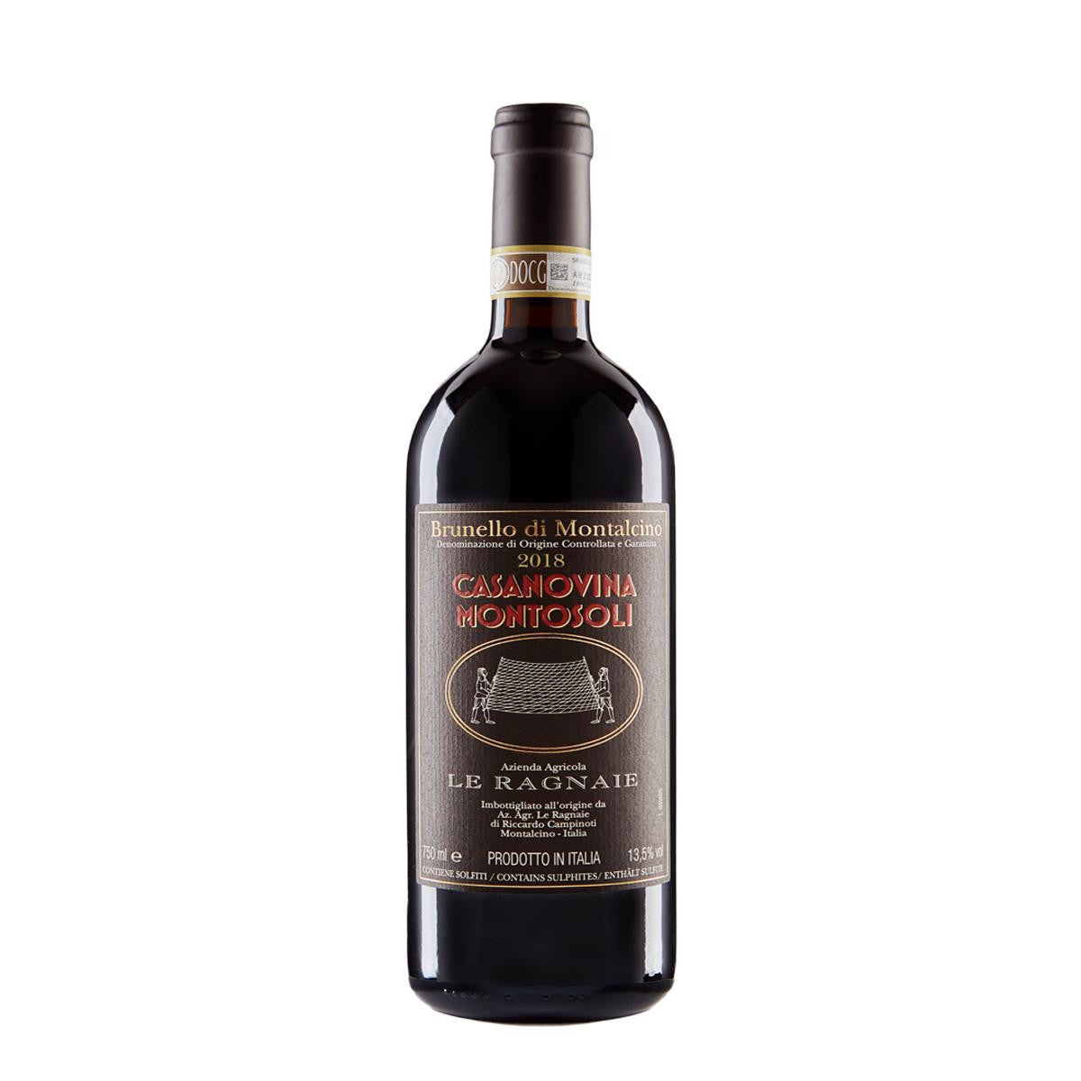Casanovina Montosoli Brunello di Montalcino 2018 Magnum - Le Ragnaie