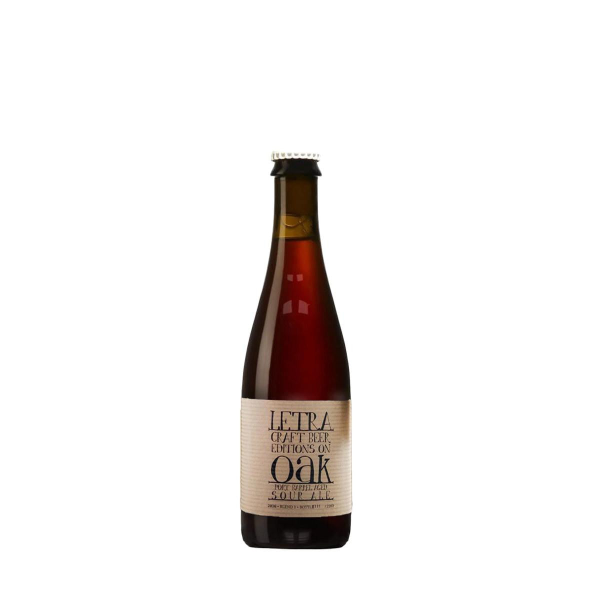 On Oak Letra - Port Barrel Aged Sour Ale - BOTT. 37,5 Cl