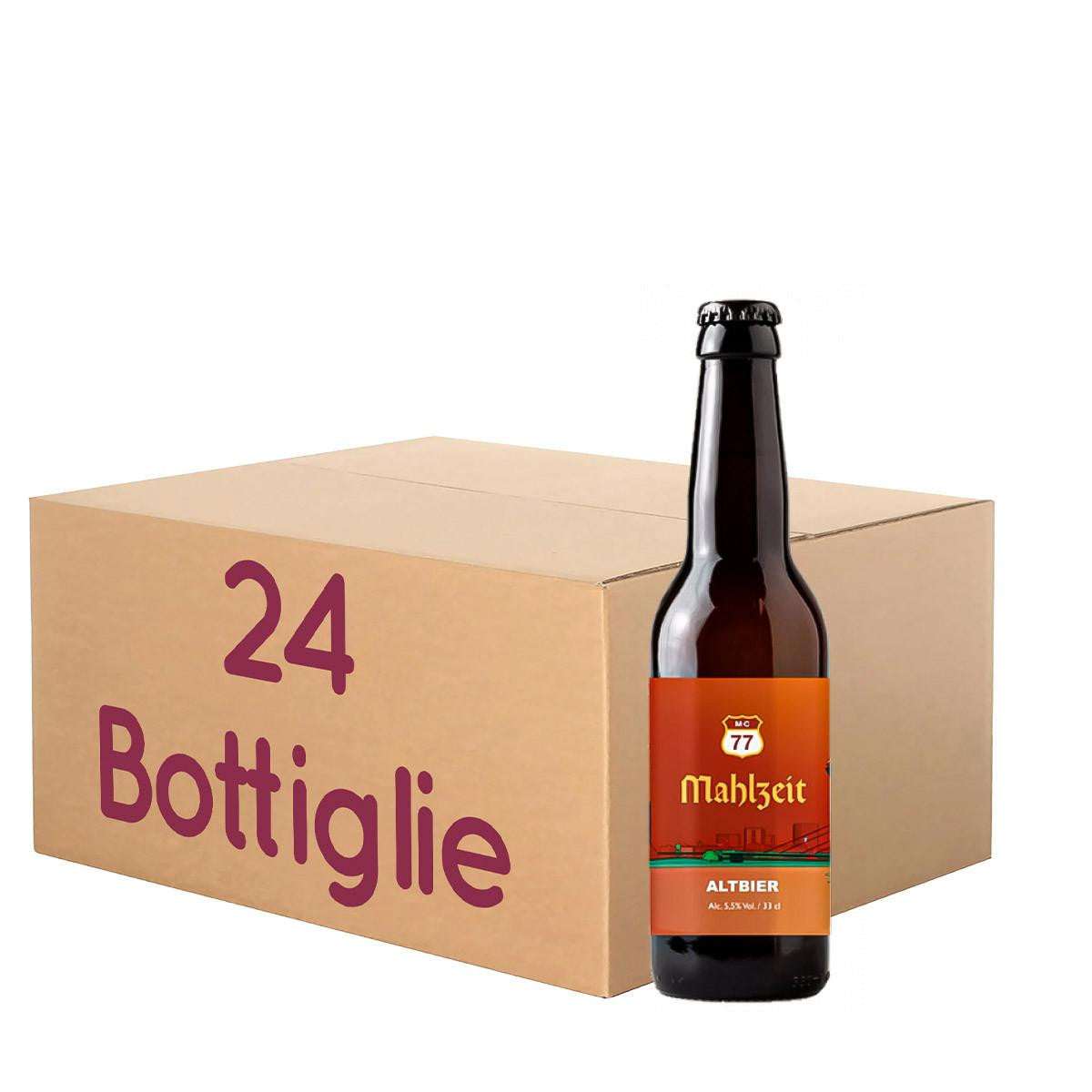Mahlzeit MC 77 - Altbier -  BOTT. 33 Cl KIT 24