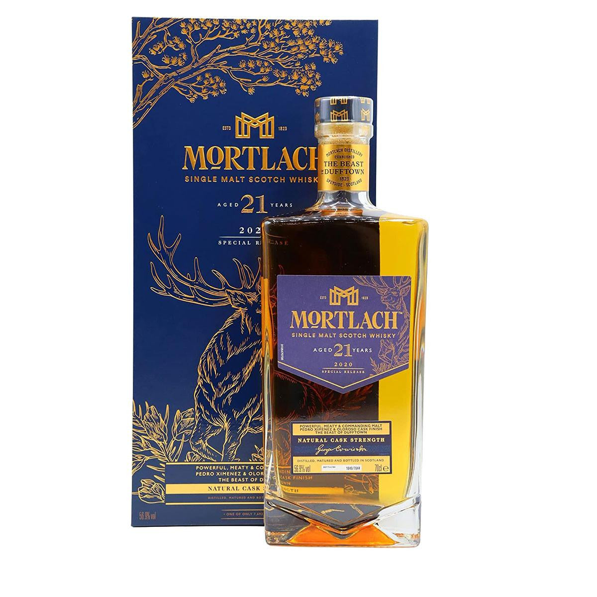 Whisky Mortlach - Rare by Nature 2020 21 year old