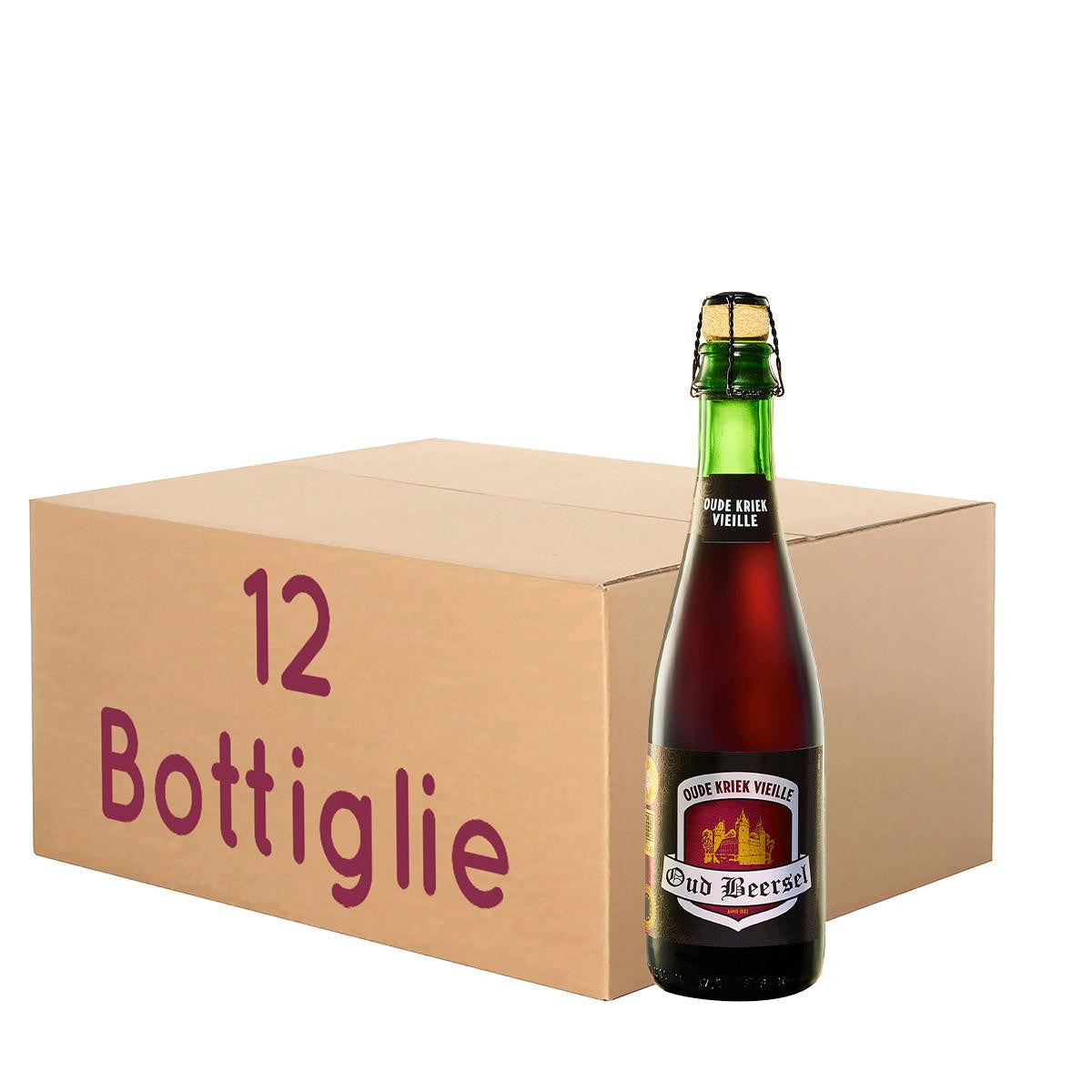 Oude Kriek Oud Beersel - Lambic - BOTT. 37,5 Cl KIT 12