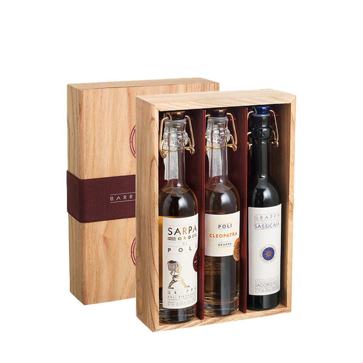 Grappa Barrel Experience 3x10 Cl - Distilleria Poli