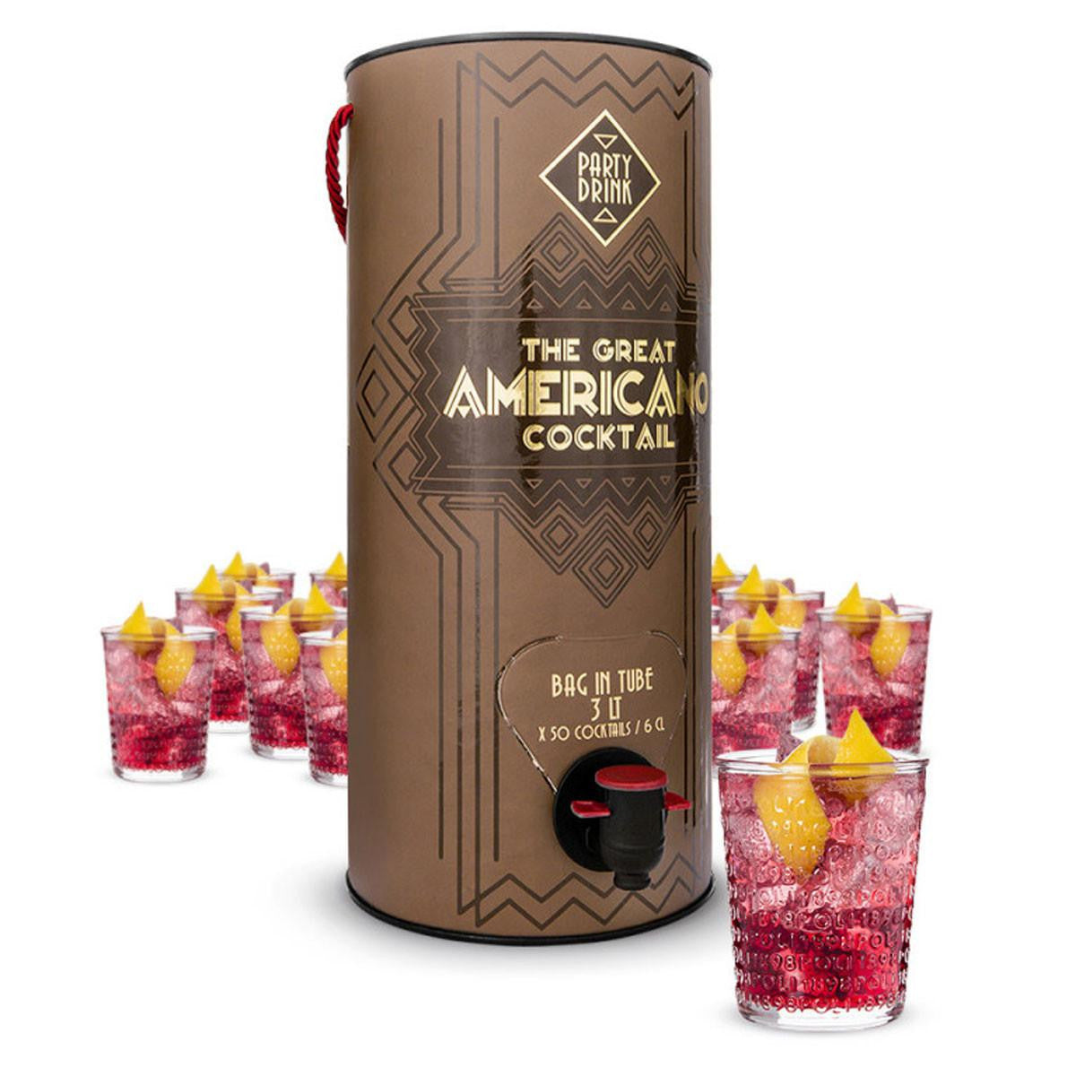 The Great Americano Cocktail 3 litri in Tubo - Distilleria Poli