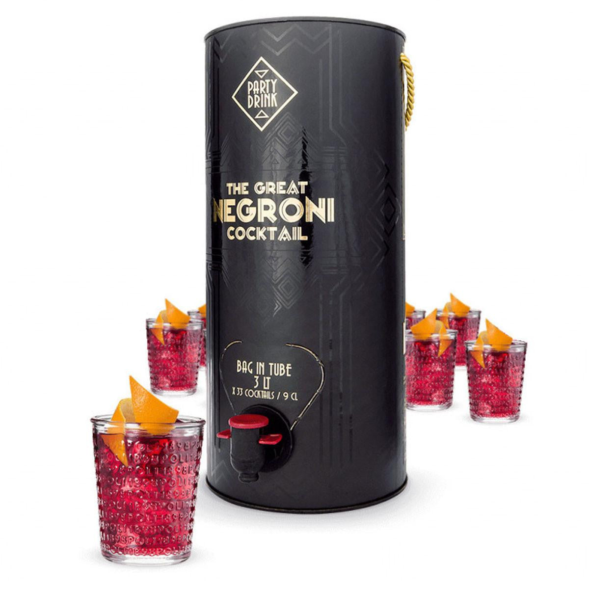 The Great Negroni Cocktail Ready to Serve Tubo 3 Lt - Distilleria Poli
