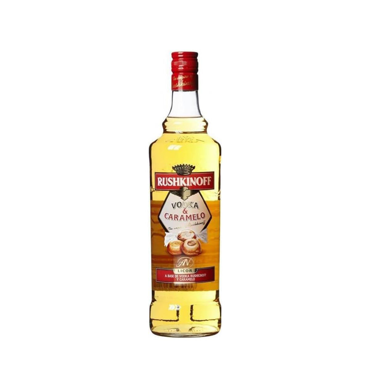 Vodka Rushkinoff Caramello 70 cl
