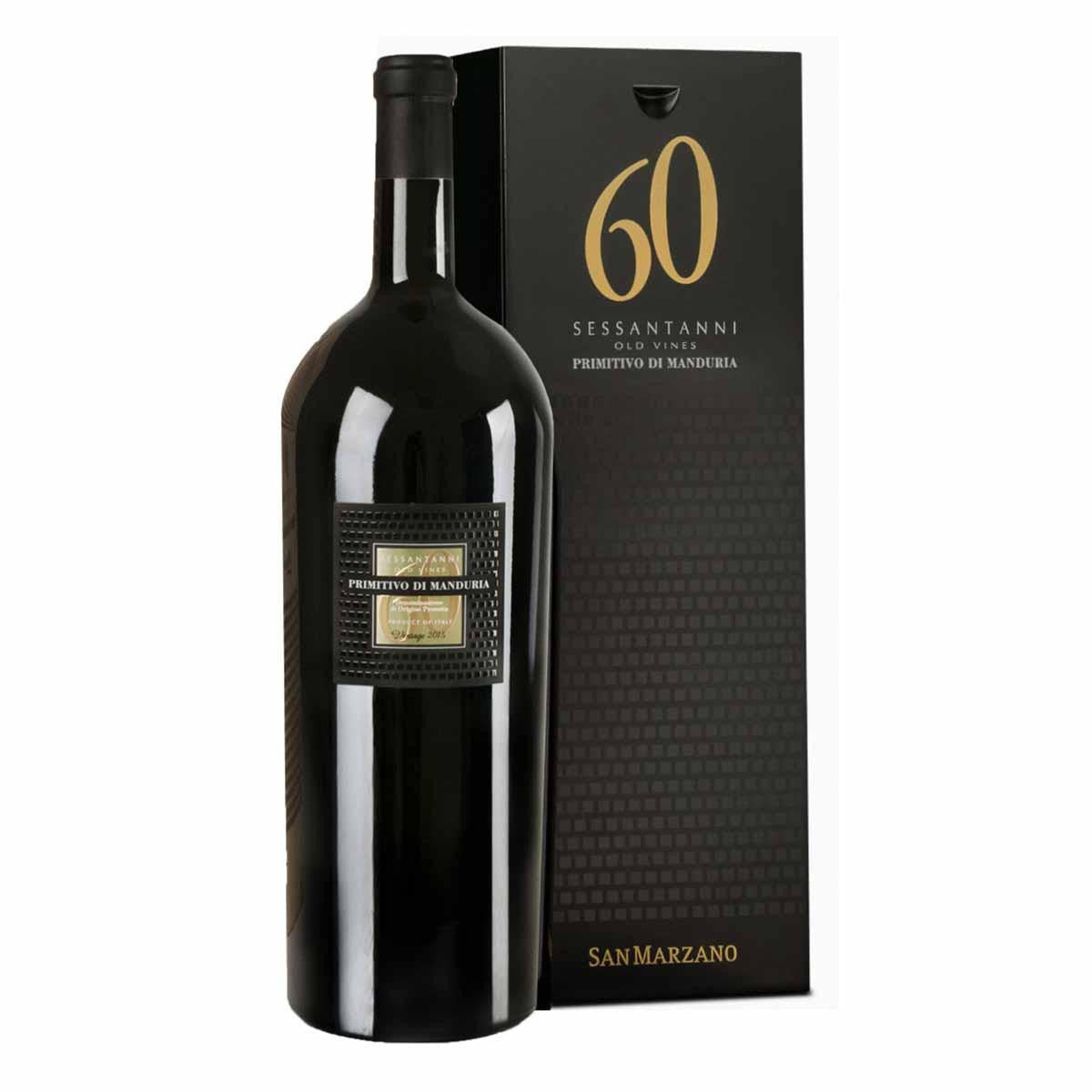 Sassantanni Primitivo Manduria 2017 in Astuccio Magnum - San Marzano