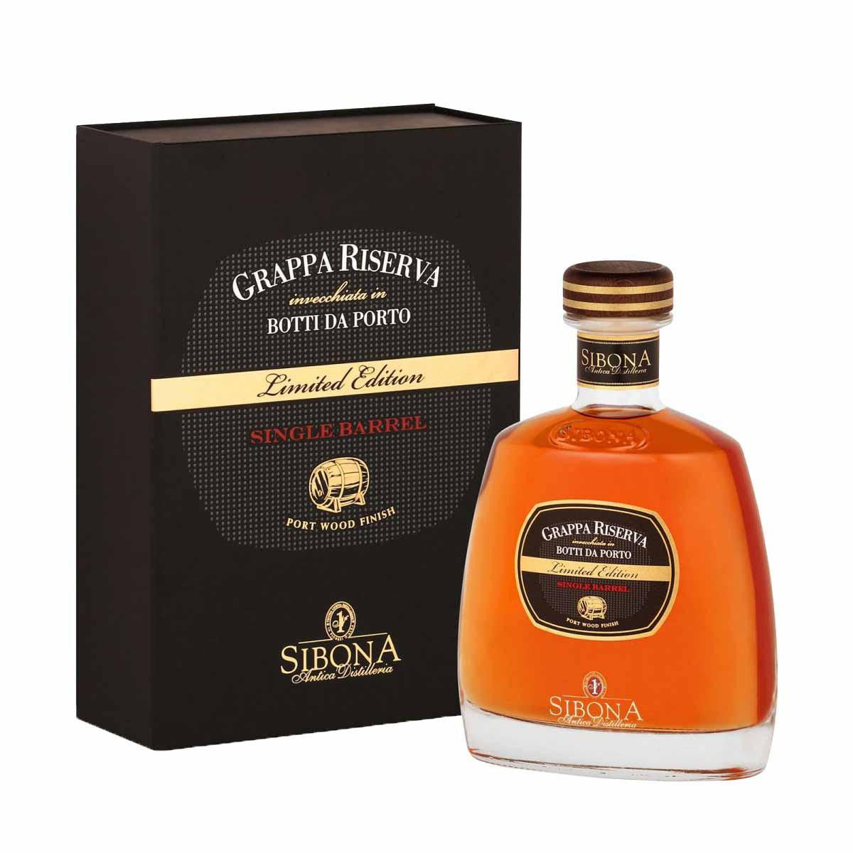 Sibona Grappa Xo 2 Bicchieri (Astuccio)