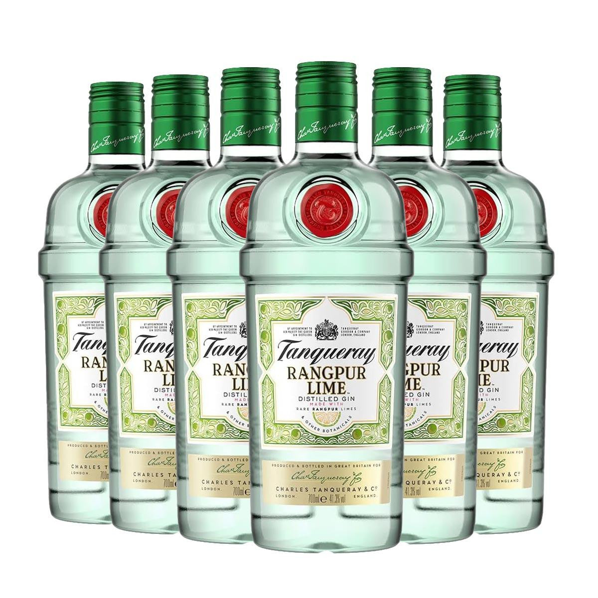 Gin ' Tanqueray Rangpur' 70 Cl Kit 6 bottiglie