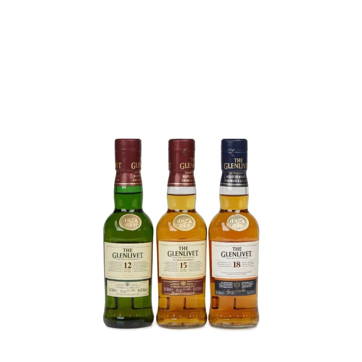 The Glenlivet Tasting Set (3x 20cl.)