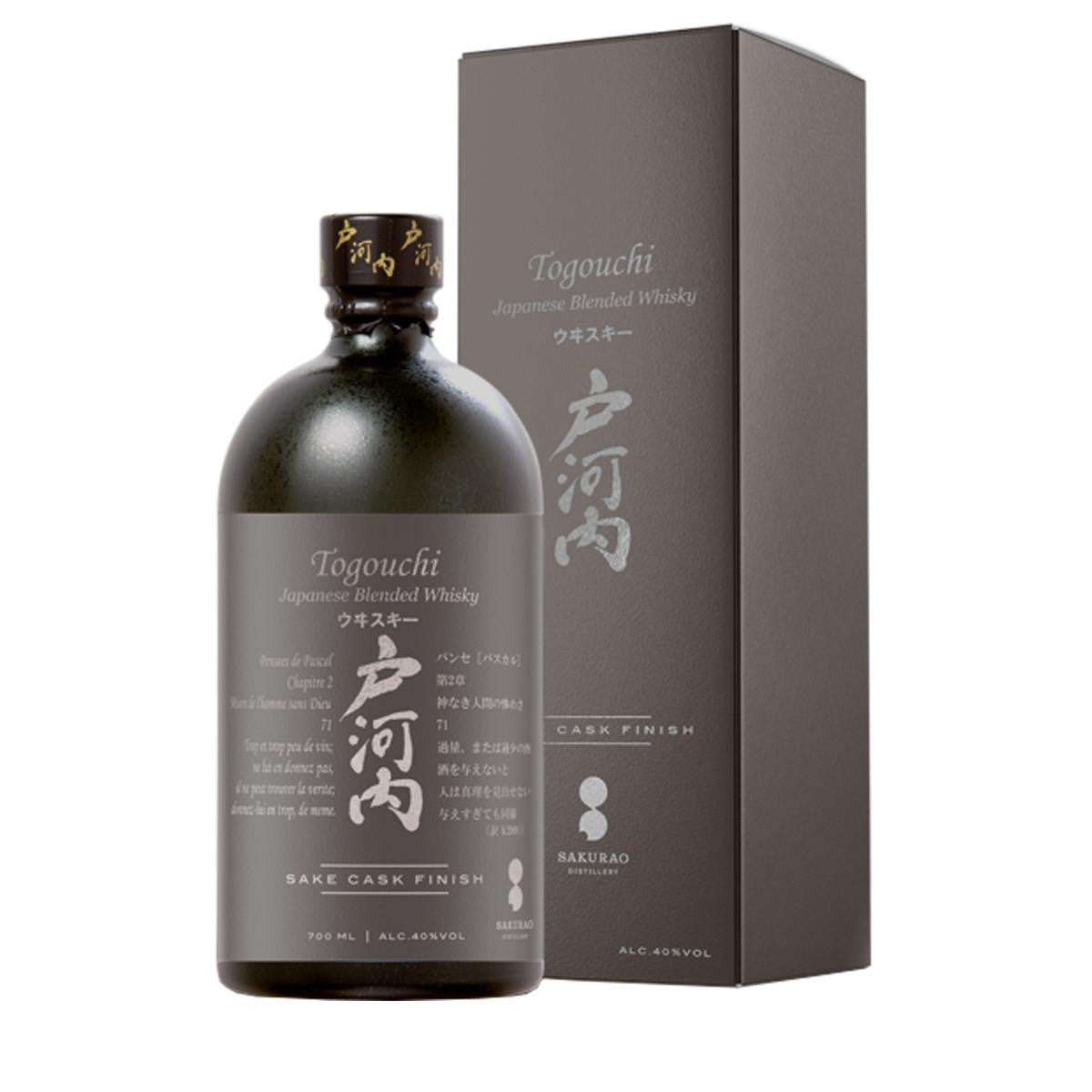 Togouchi Sake Cask Finish Japanese Blended Whisky