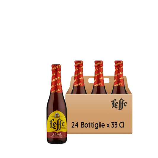 Rouge Leffe - BOTT. 33Cl KIT 24