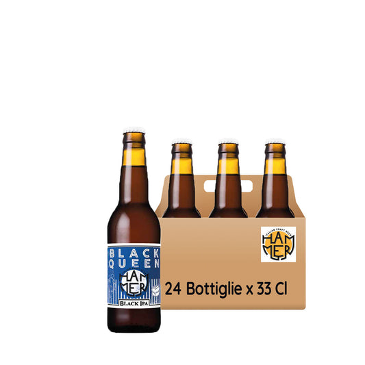Black Queen Hammer - Black Ipa - BOTT. 33 Cl KIT 24