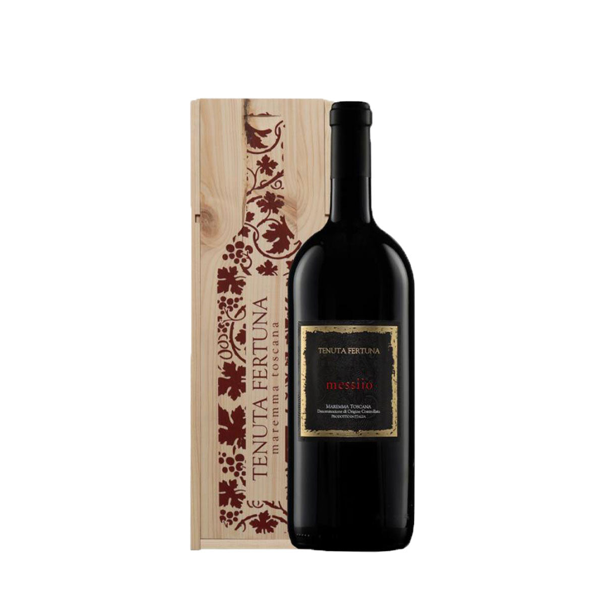 Maremma Toscana DOC Messiio Magnum 2018 in Cassa di Legno - Tenuta Fertuna