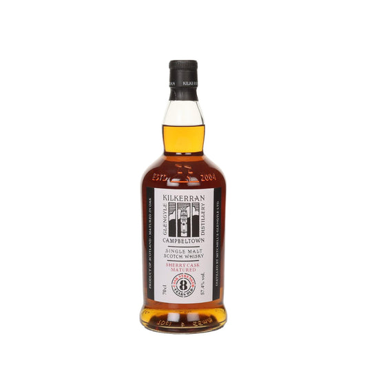 Kilkerran 8 Year Old Cask Strength Sherry Cask Matured 70Cl
