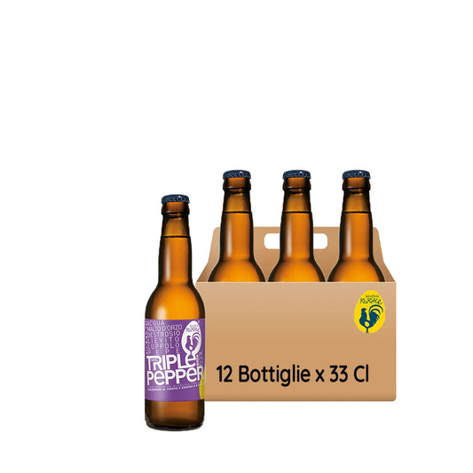 Triple Pepper Rurale - Tripel - BOTT. 33 Cl KIT 12