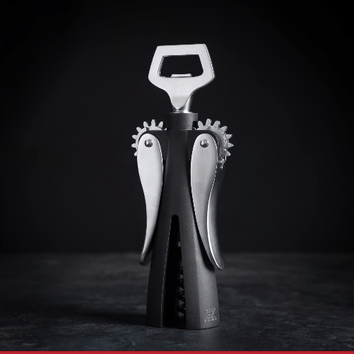 Cavatappi a Doppia Leva Zamac 20cm - Peugeot