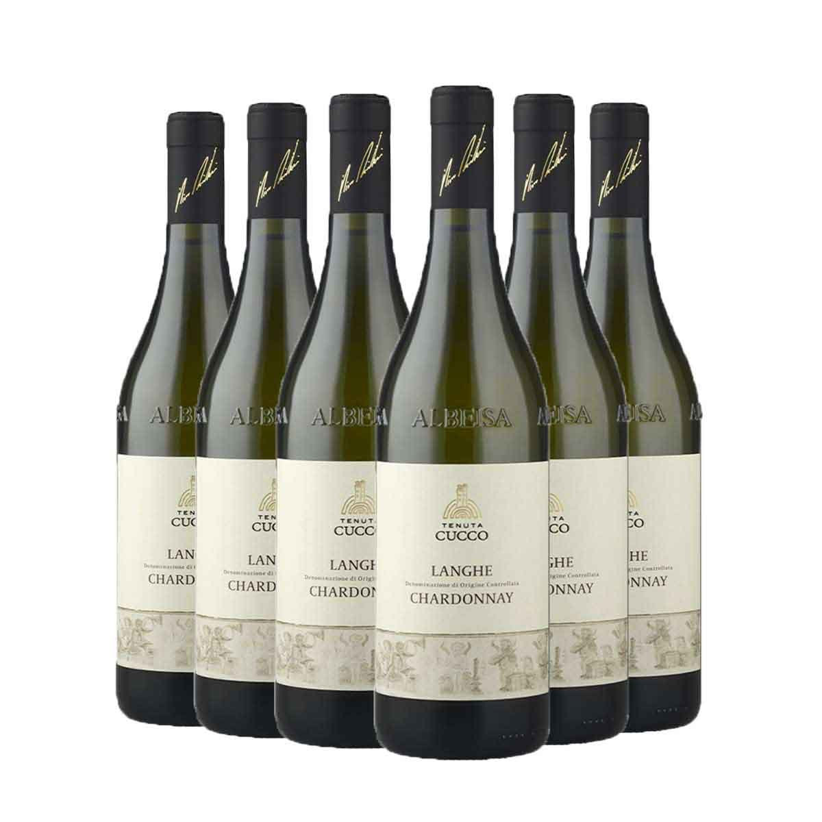 Langhe DOC Chardonnay 2021 - Tenuta Cucco Kit 6 Bottiglie