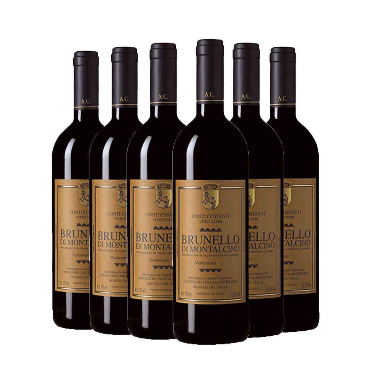 Brunello Di Montalcino 2017 - Costanti Kit 6 Bottiglie