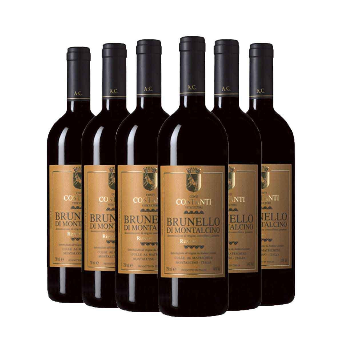 Brunello Di Montalcino Riserva 2015 - Costanti Kit 6 Bottiglie