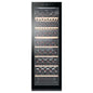 Haier HWS188GAE Wine cellar Cantinetta Vino 188 Bottiglie Classe G - Ripiani in Legno Temperatura 5 - 20 °C Vetro Anti UV colore Nero HWS188GAE