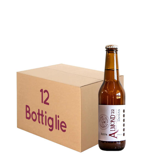 Maxima Almond 22 - Strong Golden Ale - BOTT. 33 Cl KIT 12