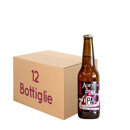 Pink IPA Almond 22 - IPA Con Pepe Rosa - BOTT. 33 Cl KIT 12