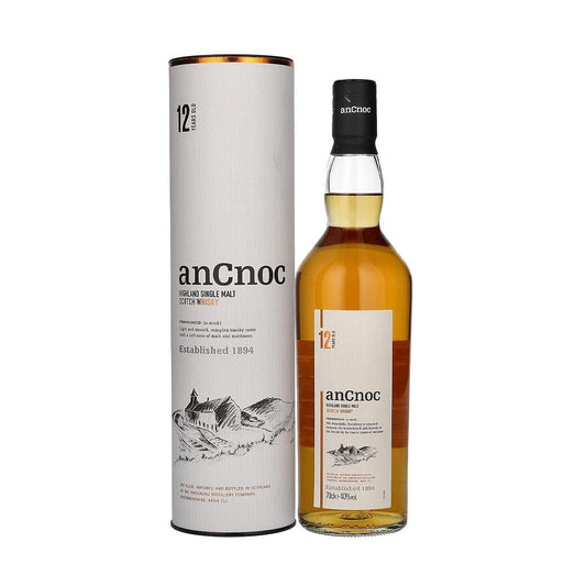 WHISKY ANCNOC 12 YO SINGLE MALT  40 % vol.  700 ml