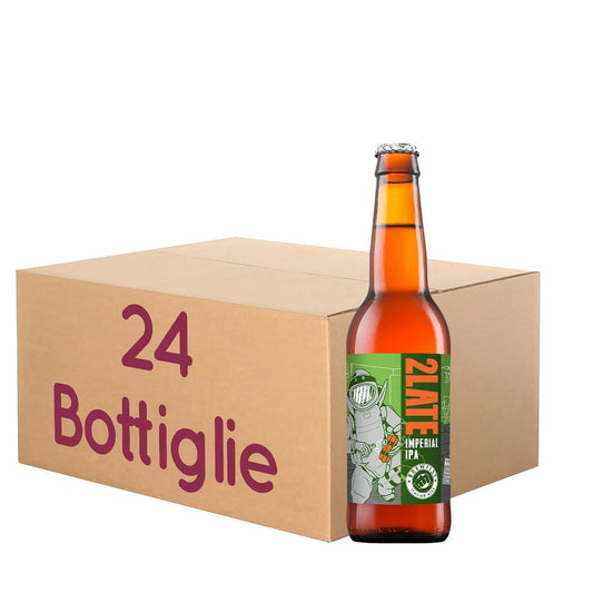 2Late Brewfist - Imperial IPA - BOTT. 33 Cl KIT 24