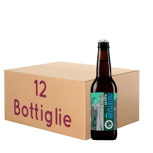 Green Petrol Brewfist - Black IPA - BOTT. 33 Cl KIT 12