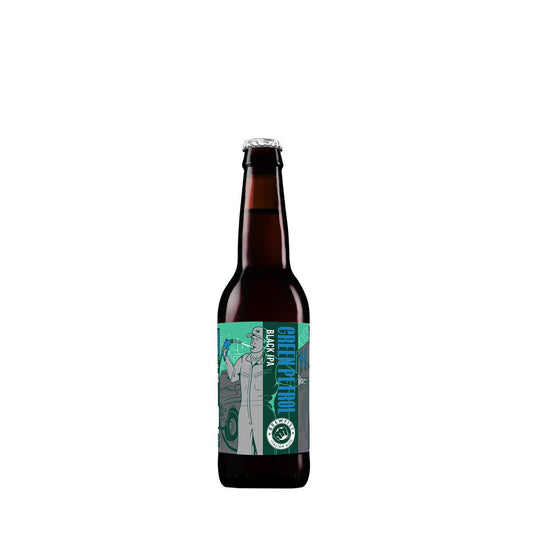 Green Petrol Brewfist - Black IPA - BOTT. 33 Cl