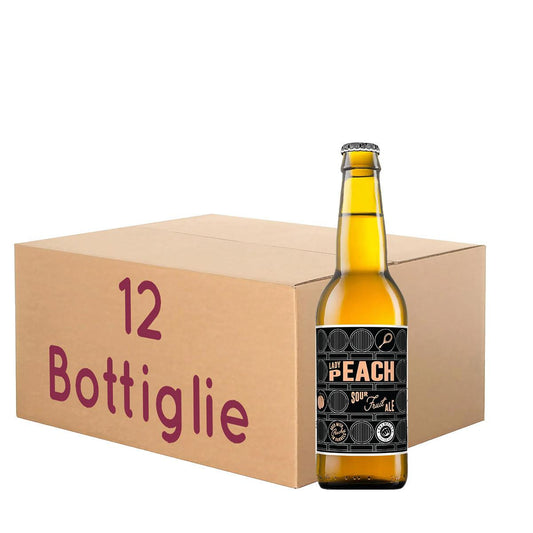 Lady Peach Brewfist - Sour Fruit Ale con Pesche - BOTT. 33 Cl KIT 12