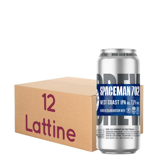 Spaceman 702 Brewfist Collab. Mr Malt e Yakima Chief Hops - West Coast IPA -  LATT. 50 Cl KIT 12