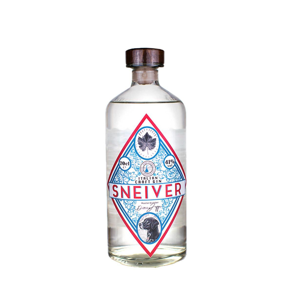 Italian Creaft Gin 'Sneiver' Zoppi Distillery 70 CL