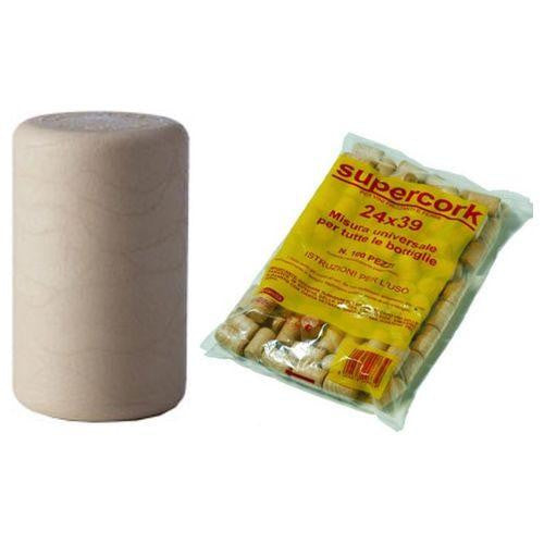 Tappo Sughero Sint.supercork 24x39 100pz LF-81514
