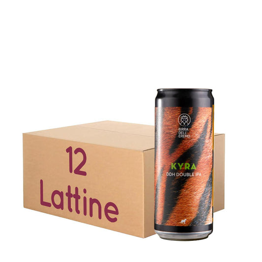 Kyra Birra dell’Eremo - DDH Double IPA - LATT. 33 Cl KIT 12