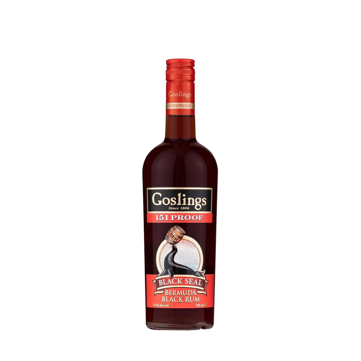 Rum 'Gosling's Black Seal Rum 151 Proof' 70 Cl