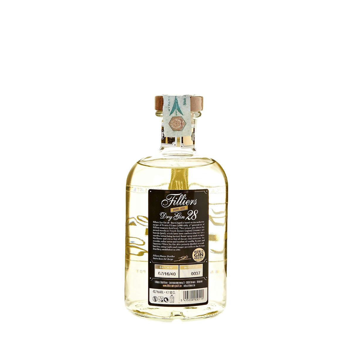 Gin  Filliers Dry 28 Barrel Age 50 Cl