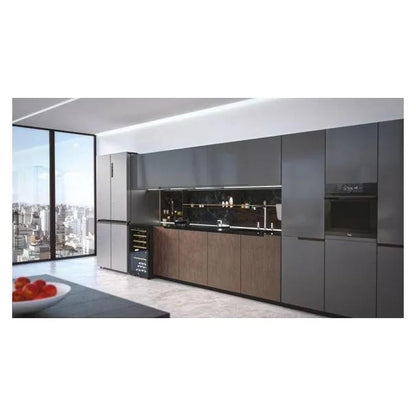 Haier HWS49GA Wine Bank 50 Series 5 Cantinetta Vino 49 Bottiglie Classe energetica F Ripiani 4+1 Sistema luci 3D 50 cm Nero