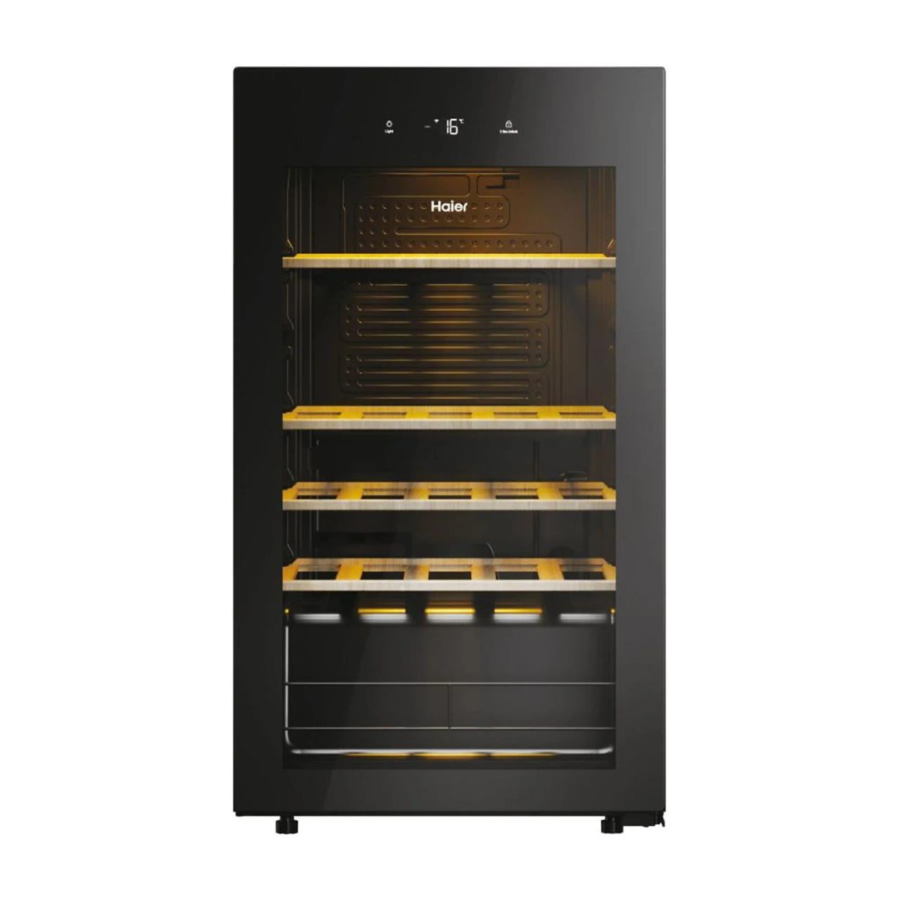 Haier Wine Bank 50 Serie 3 HWS34GGH1 Cantinetta Vino Libera Installazione 34 Bottiglie