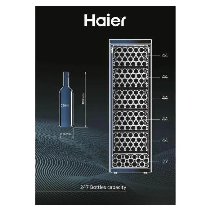 Haier Wine Bank 60 serie 5 HWS247GGU1 Cantinetta Vino 247 bottiglie