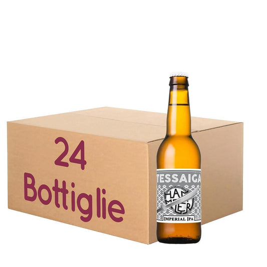 Tessaiga Hammer - Imperial IPA Con Lievito Vermont - BOTT. 33 Cl KIT 24