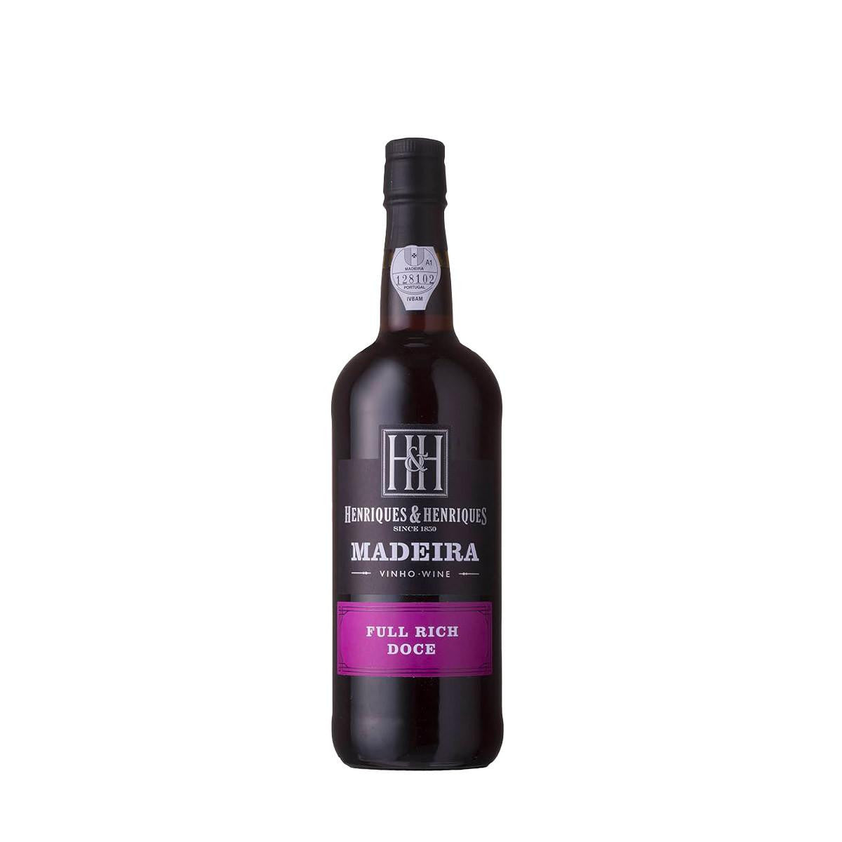 Madeira Full Rich 3 anni Henriques & Henriques  75 Cl