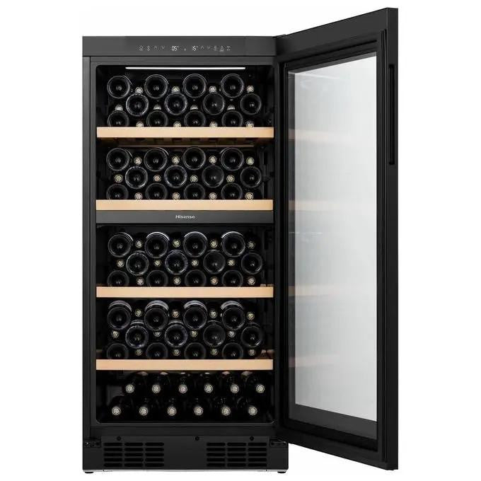 Cantinetta Vino Libera Installazione Hisense RW3N230GELF 108 Bottiglie Classe F Temperatura 5 20 °C