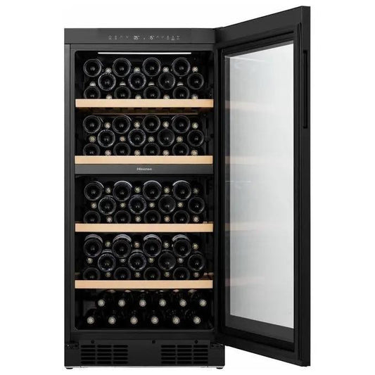 Cantinetta Vino Libera Installazione Hisense RW3N230GELF 108 Bottiglie Classe F Temperatura 5 20 °C