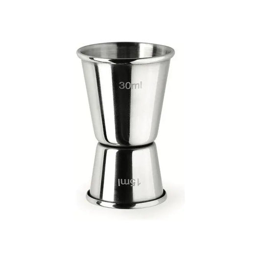 Misurino da Cocktail Doppio 15 e 30 ml Acciaio - Ghidini Cipriano