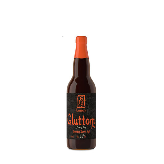 Gluttony Lambrate - Barley Wine Bourbon - BOTT. 66 Cl