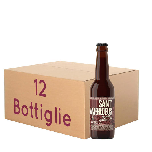 Sant'Ambroeus Lambrate - Strong Golden Ale  - BOTT. 33 Cl KIT 12