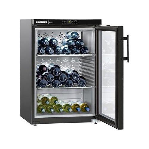 Liebherr WKb 1812 Cantina Climatizzata Allestimento Vinothek Capacita 66 Bottiglie Classe energetica G Filtro ai Carboni Attivi  2 Griglie Zincate Nero WKB