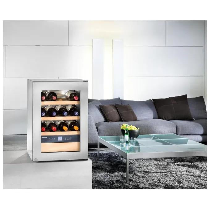 Liebherr WKes 653 Cantina Climatizzata Allestimento GrandCru Capacita 12 Bottiglie Classe energetica E Filtro ai Carboni Attivi  3 Ripiani in Faggio